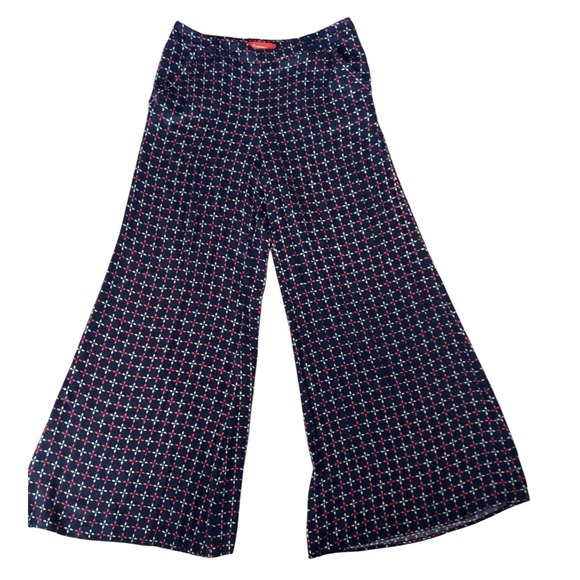 Anthropologie Cartonnier Wide Leg Palazzo Pants - Size 10 - Picture 11 of 12